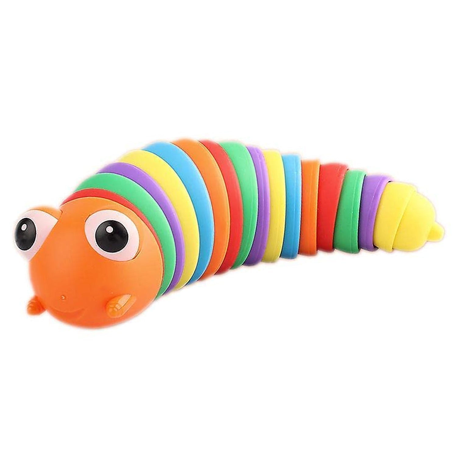 3D Rainbow Color Plastic Slug Fidget Toys, Stress Relieving Toy, Sensory Slug Toy for Boys and Girls, Finger slug Toy, for Autistic, Caterpillar Fidget Toys Stress Relief Gifts for Toddlers Kids Adults (1 Pc) 3D Rainbow Color Plastic Slug Fidget Toys, Stress Relieving Toy, Sensory Slug Toy for Boys and Girls, Finger slug Toy, for Autistic, Caterpillar Fidget Toys Stress Relief Gifts for Toddlers Kids Adults (1 Pc)